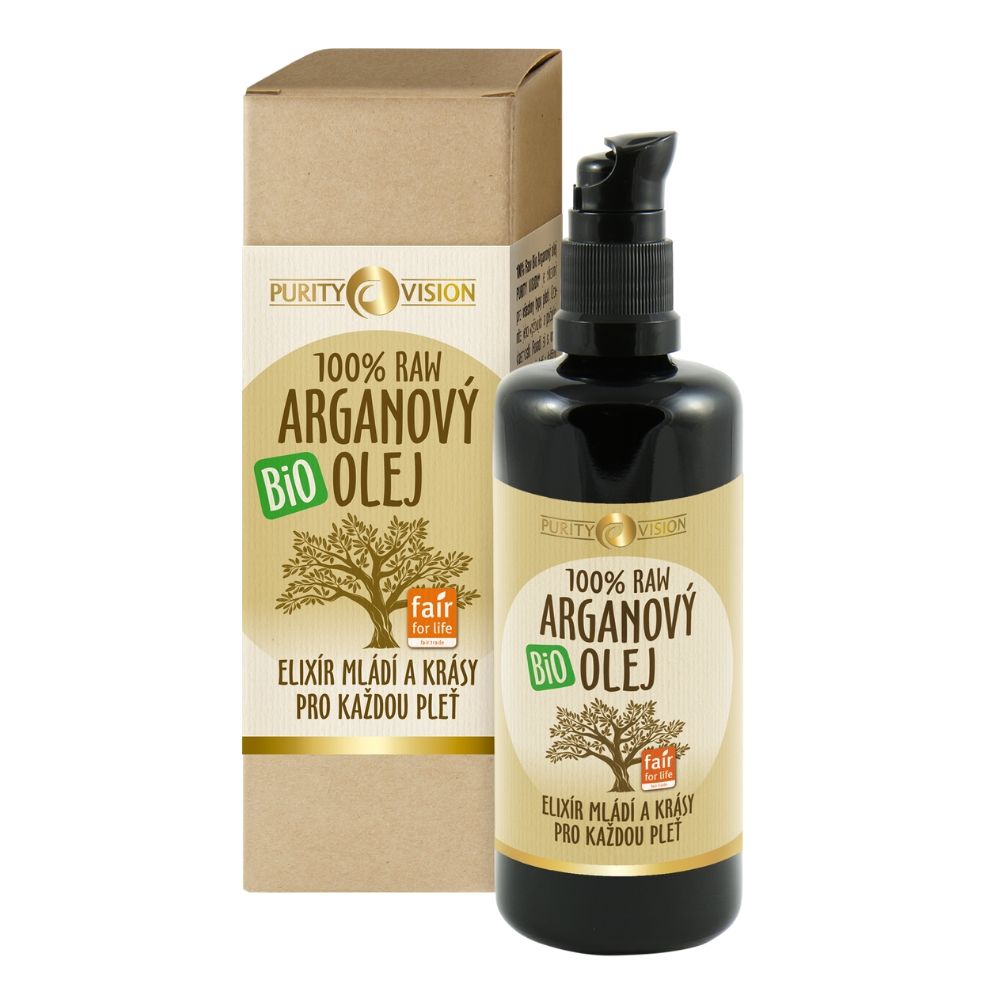 100% Pure Bio Argan Oil 100 ml – Purity Vision COM