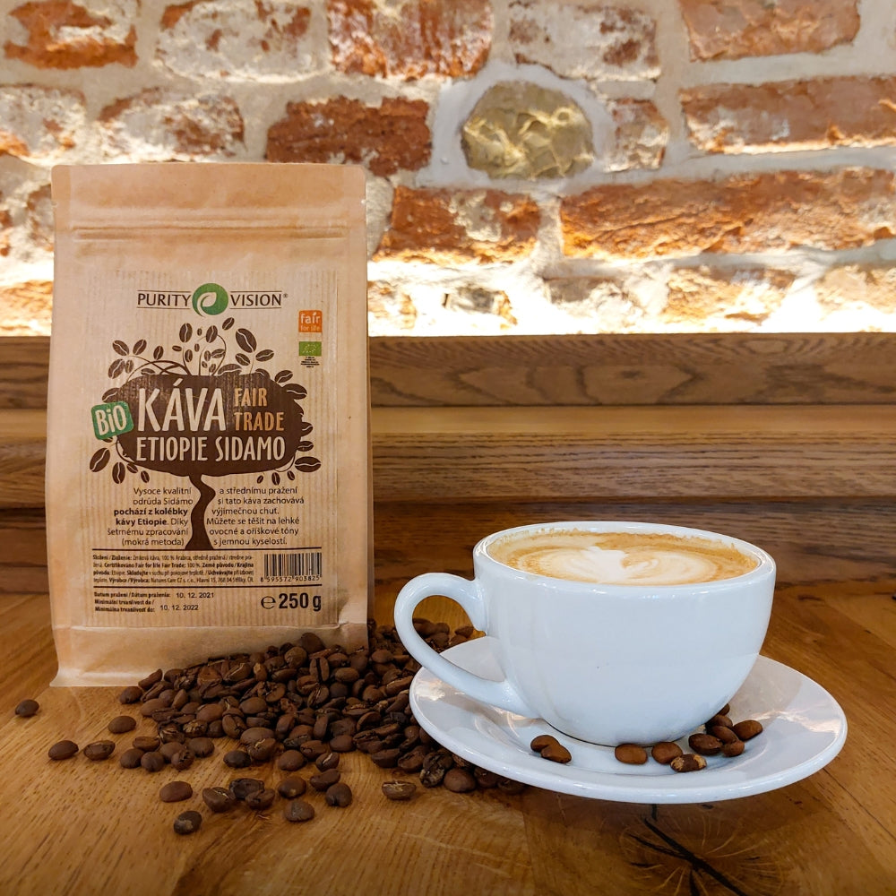 Fair Trade Bio Coffee beans Ethiopia Sidamo 500 g