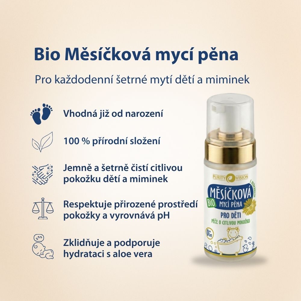 Bio Calendula Cleansing Foam for Children