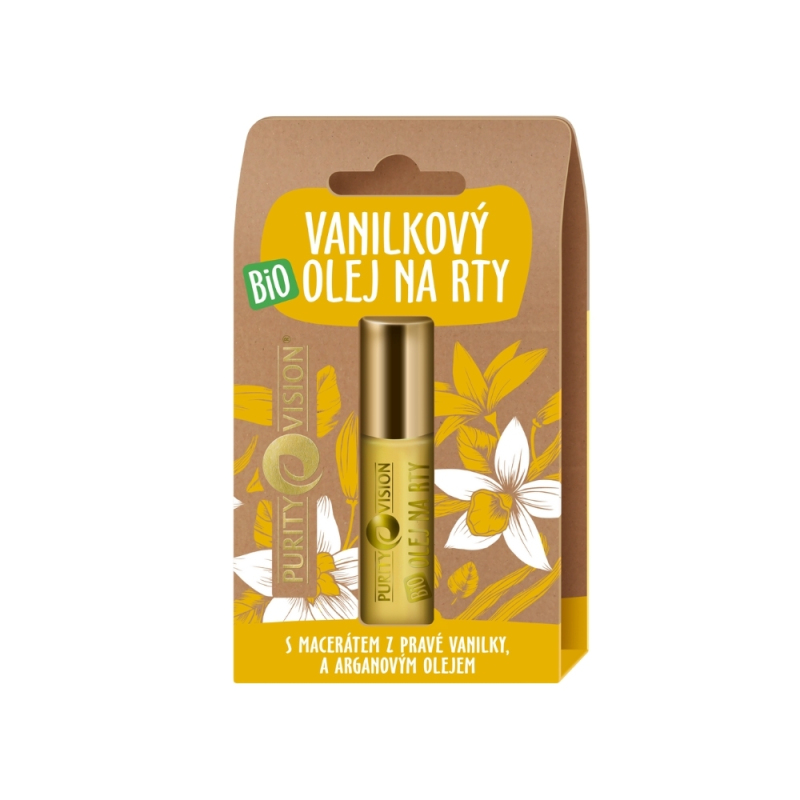 Organic Vanilla Lip Oil 10 ml