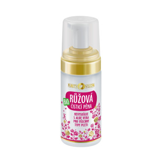 PURITY VISION Organic Rose Cleansing Foam 90 ml