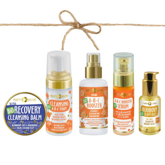 ABC vitamin set for a morning ritual