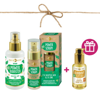 Power set for problematic skin